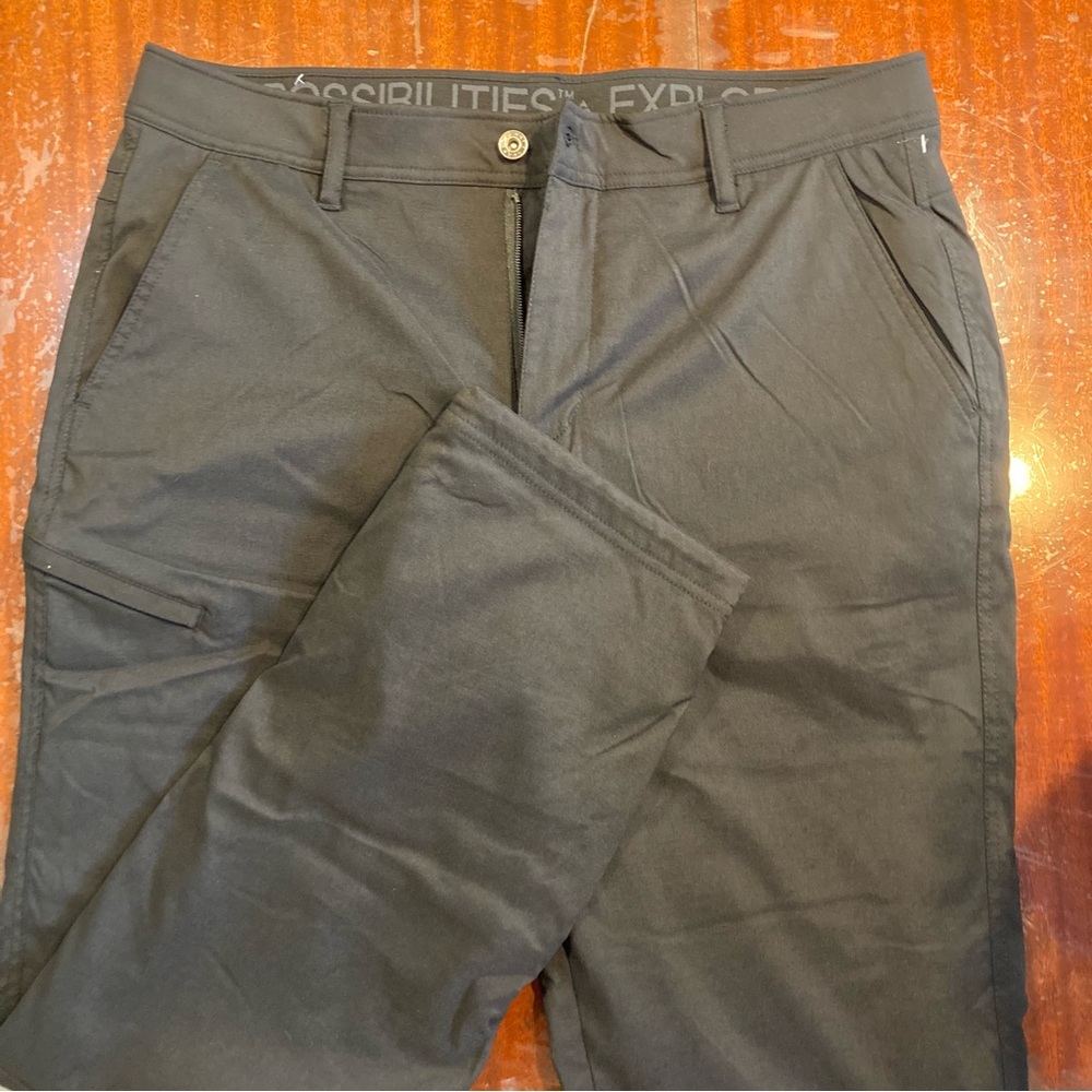 Men’s BLACK fleece lined Athletic Pants NWT 36x 32 NEW